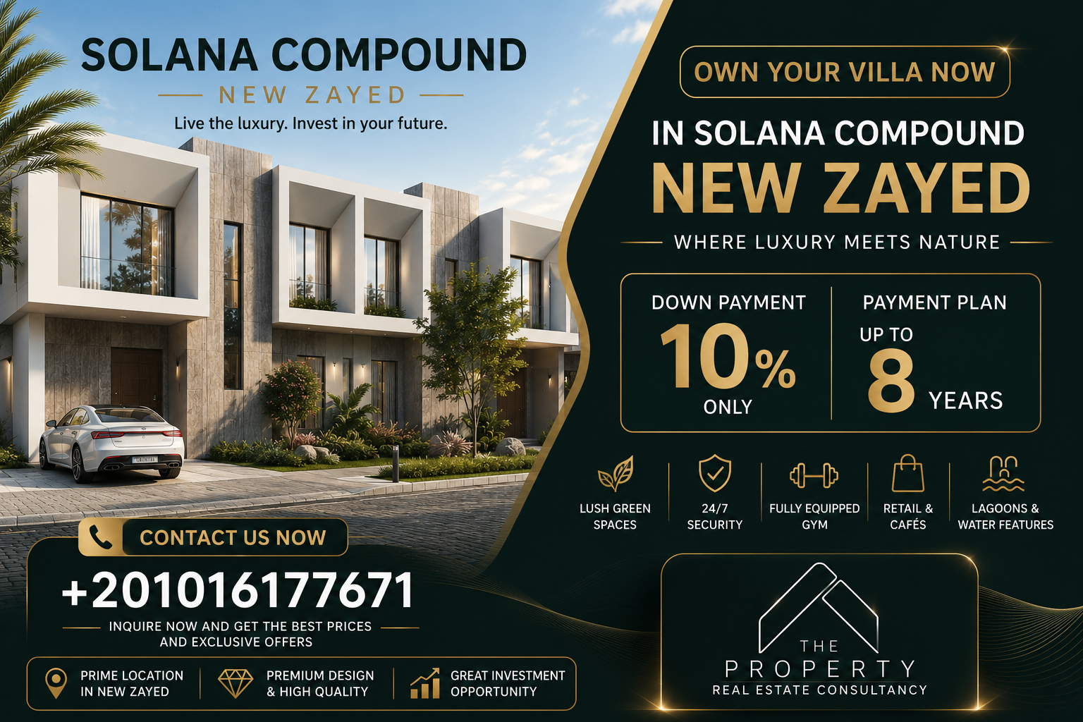 Solana New Zayed Villas | 10% Down Payment