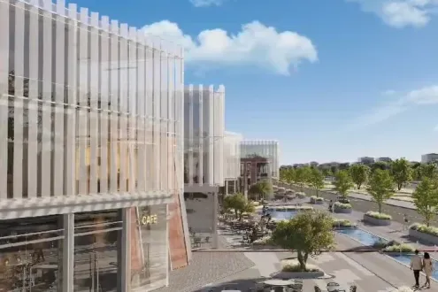 Mall Thru El Sheikh Zayed with a 10% down payment