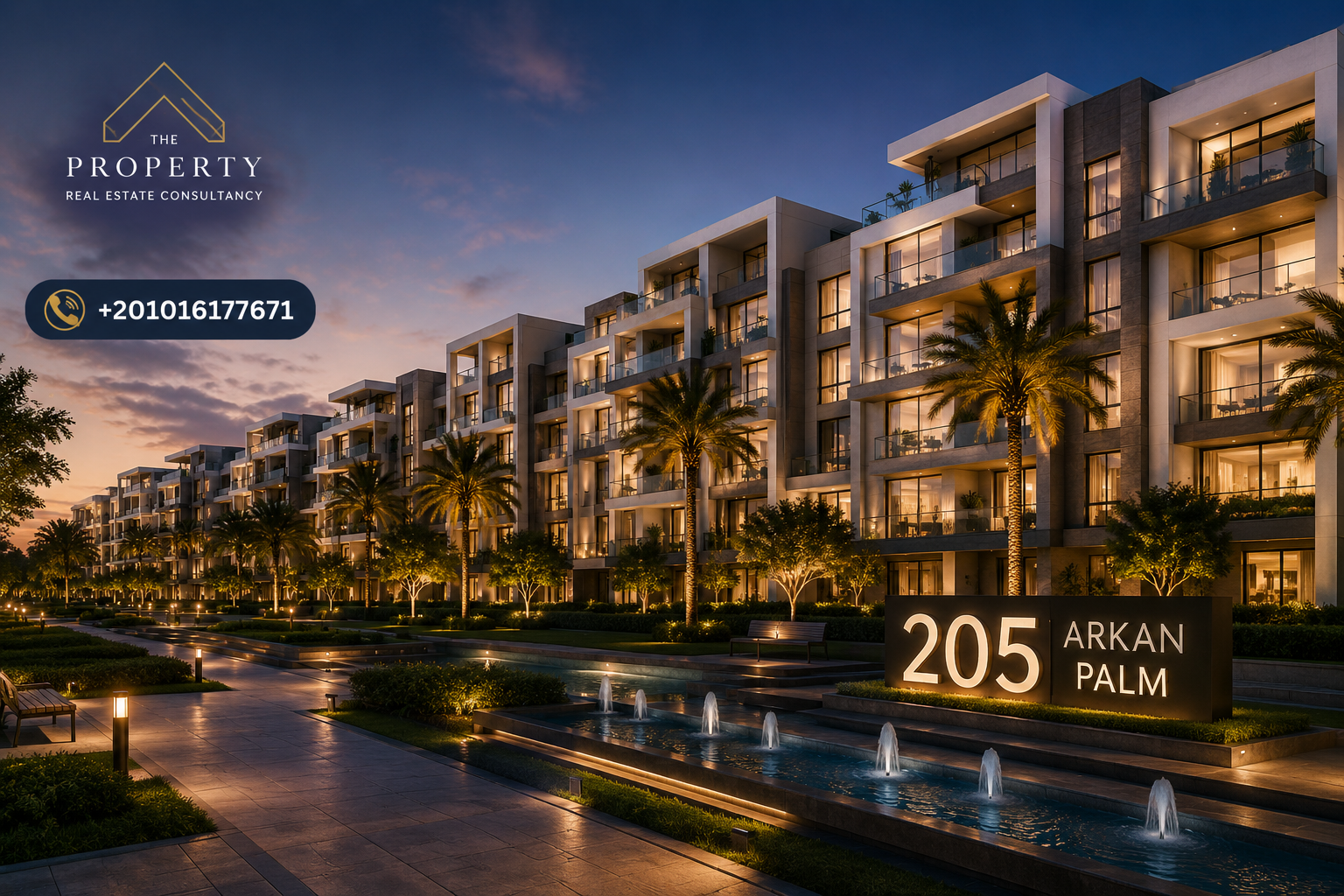 Design of Arkan Palm 205 Sheikh Zayed