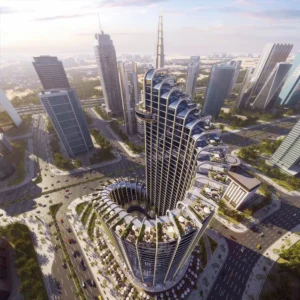 East Tower: فرصتك لامتلاك مكتب إداري فاخر أمام البرج الأيقوني - Thumbnail 2