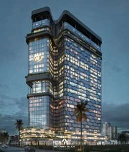 استثمار استراتيجي: مكتب إداري 37م في Hilton Tower بإطلالة دايركت على النهر الأخضر من Mirage - Thumbnail 1