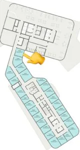 استثمار استراتيجي: مكتب إداري 37م في Hilton Tower بإطلالة دايركت على النهر الأخضر من Mirage - Thumbnail 2