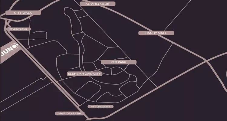 موقع-مشروع-جونو-بلازا-6-اكتوبر