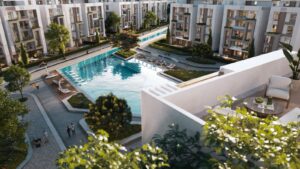 شقه للبيع غرفتين في قلب الشروق في كمبوند ALJAR British District بسعر افتتاحي - Thumbnail 2