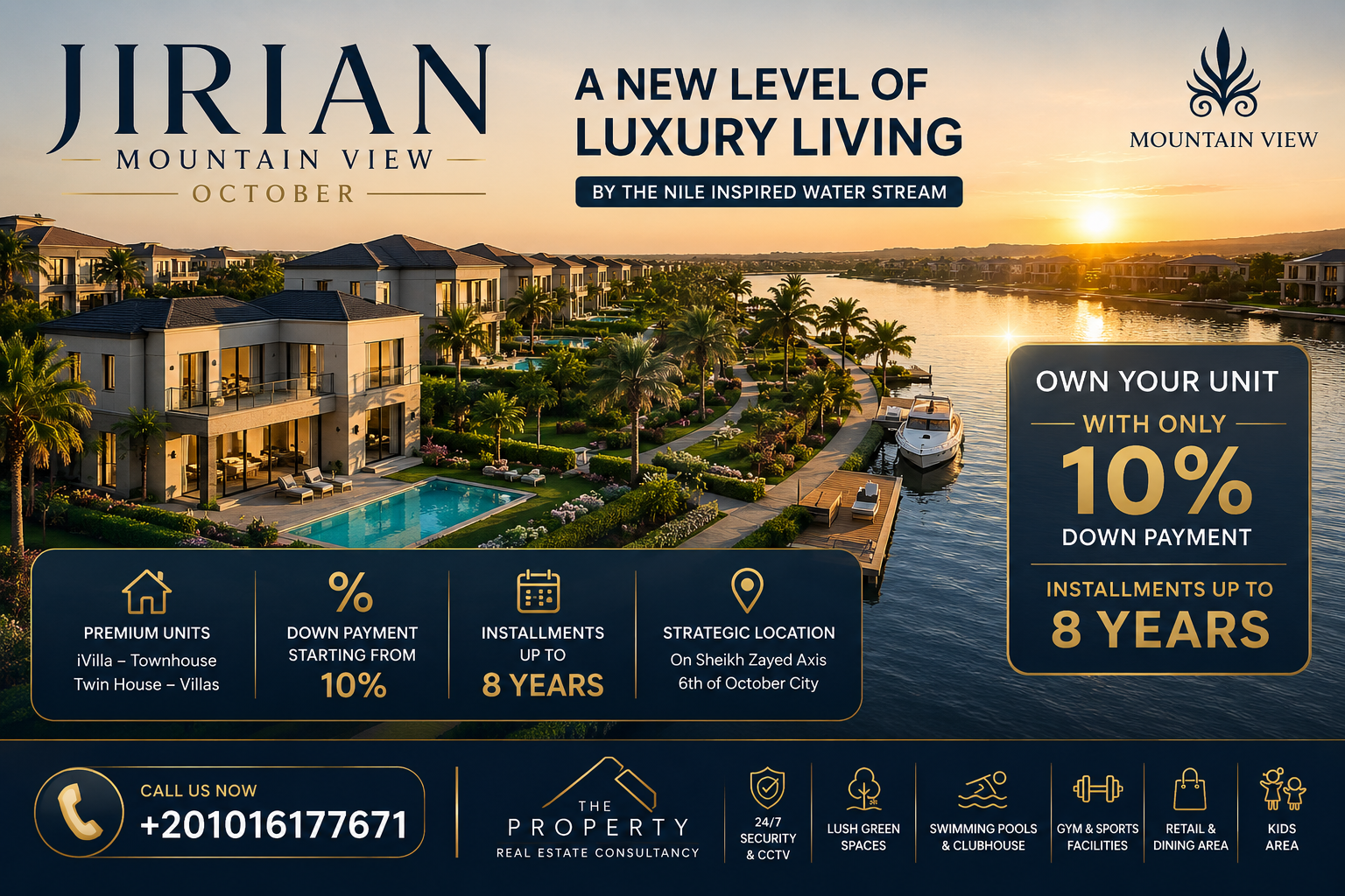 Jirian Mountain View Sheikh Zayed Compound | 10% Down Payment, Prices & Unit Sizes