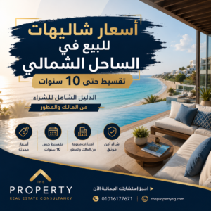 أسعار شاليهات للبيع في الساحل الشمالي تقسيط حتى 10 سنوات | الدليل الشامل للشراء من المالك والمطور