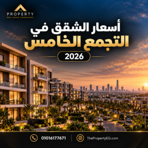 أسعار الشقق في التجمع الخامس 2026: سعر المتر وأفضل مناطق الشراء