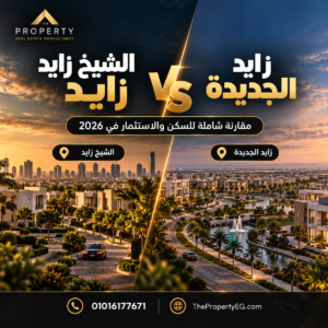 زايد الجديدة ولا الشيخ زايد؟ مقارنة شاملة للسكن والاستثمار 2026