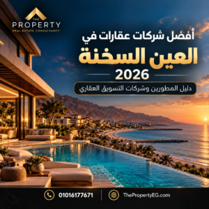 أفضل شركات عقارات في العين السخنة 2026: دليل المطورين وشركات التسويق العقاري